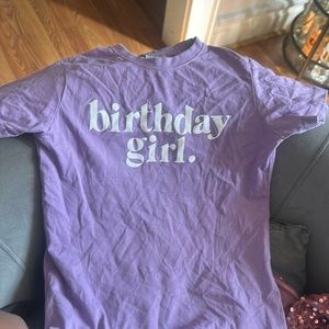 Birthday girl kids shirt